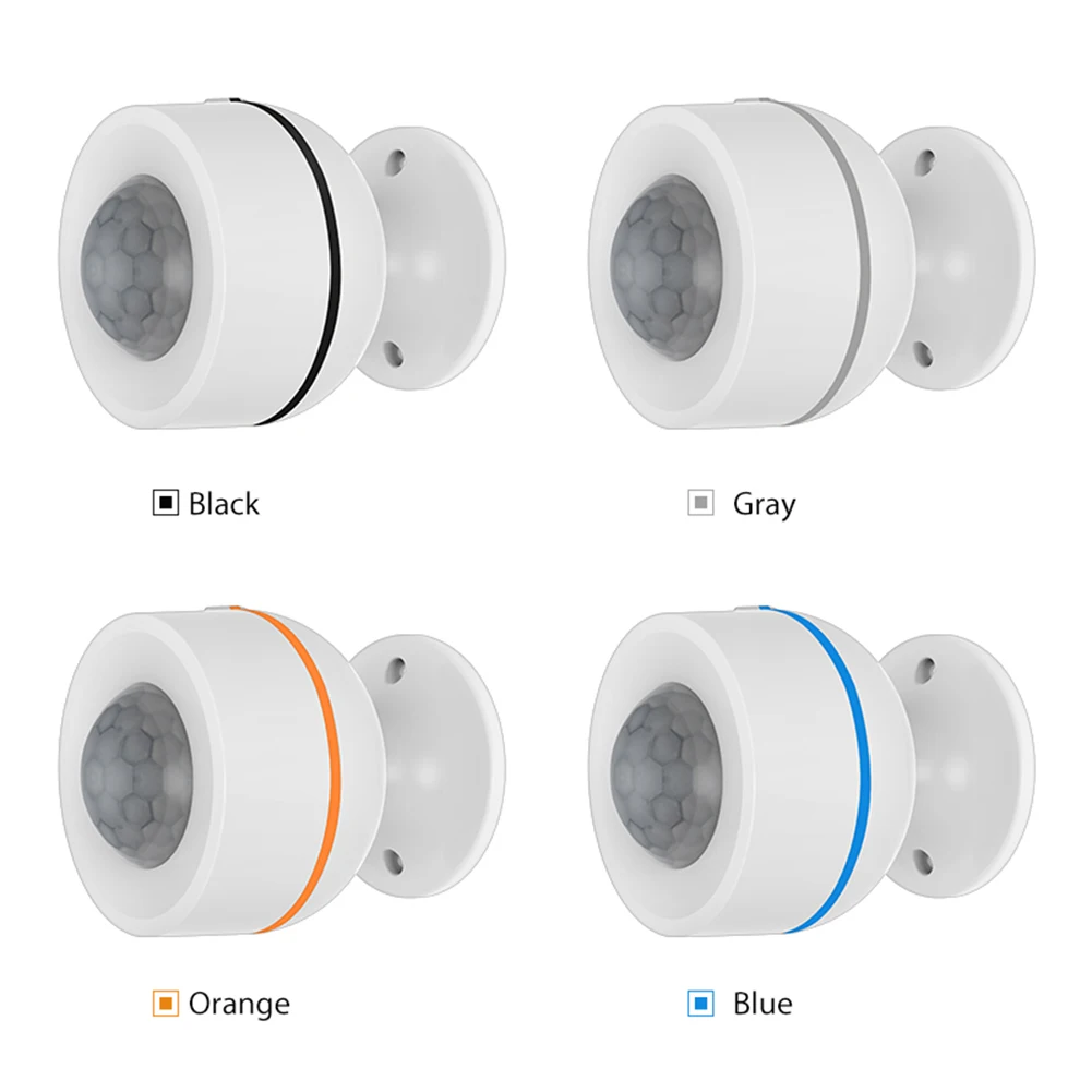 

2.4GHz Wireless Body Infrared Detector USB Charging Tuya ZigBee Human Motion Sensor Battery Powered Remote Control for Bedroom