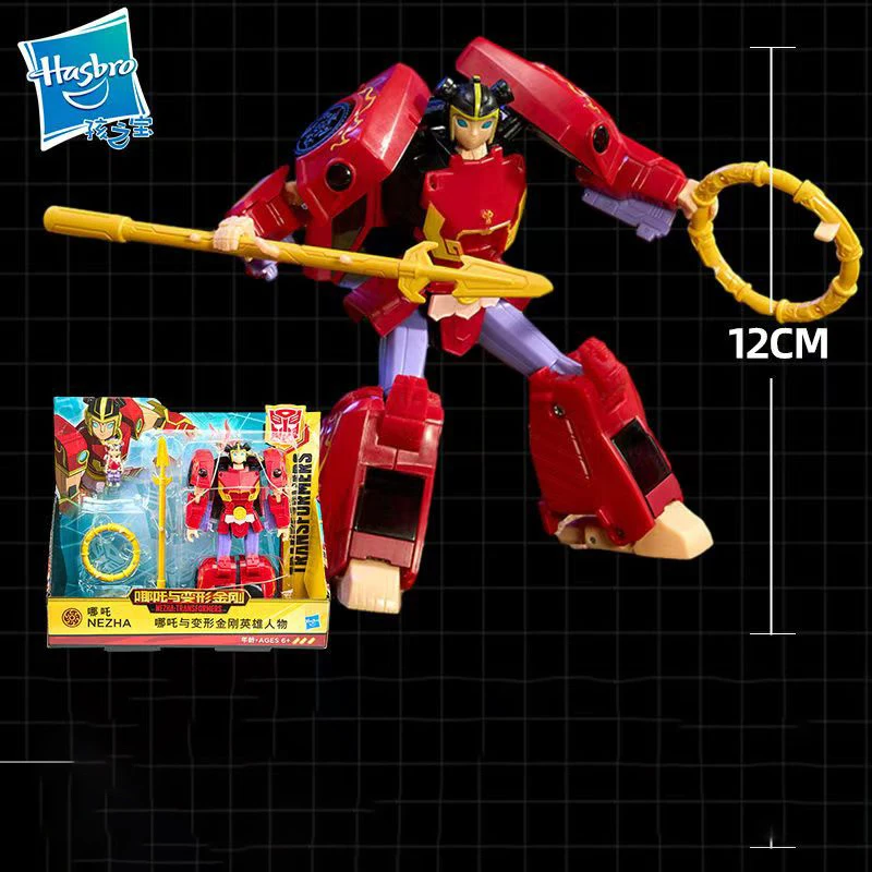 Hasbro аниме Nezha и трансформеры героические фигурки Bumblebee Optimus Prime фигурка модель