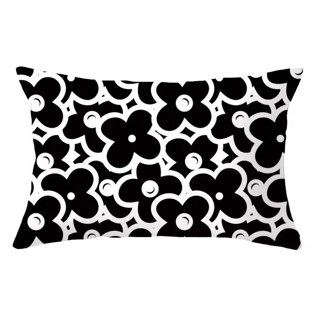 

Simple Black and White Pillow, Nordic Luxury High-Value Pillow, Living Room Sofa Decorative Pillow, Office Super Soft Cushion