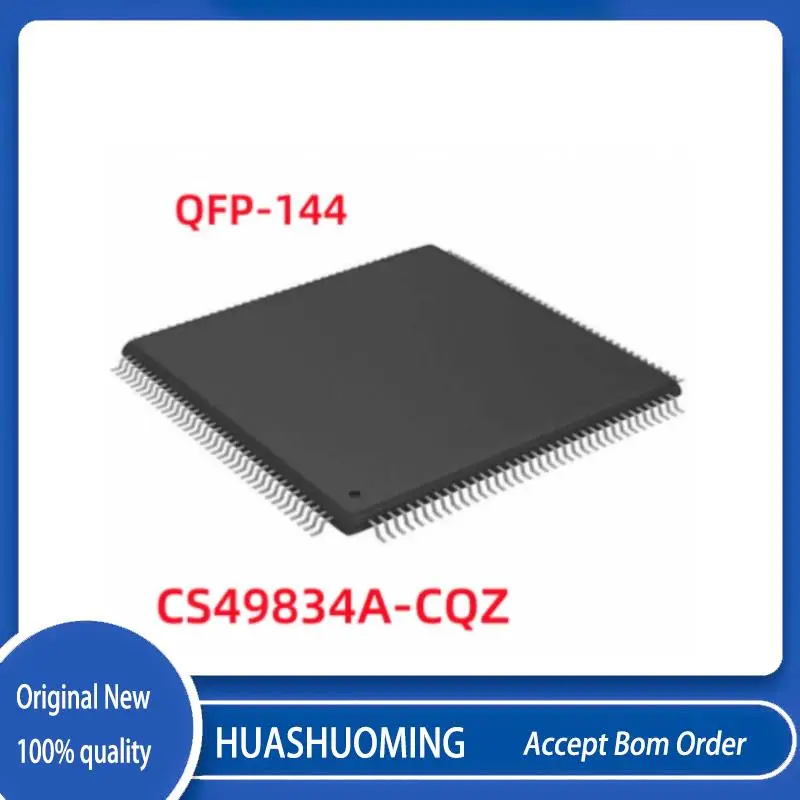 

2Pcs/Lot CS49834A-CQZ CS49834A CQZ CS49834 QFP-144
