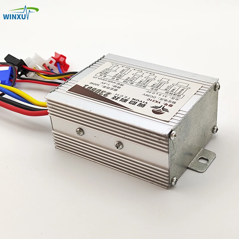 Контроллер электродвигателя для электровелосипеда 24 В 36 48 350 Вт 500