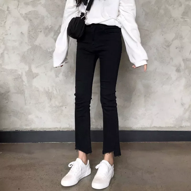 

2023New Wholesale 2019 New Spring Summer Hot Selling Women's Fashion Casual Denim Pants XC19