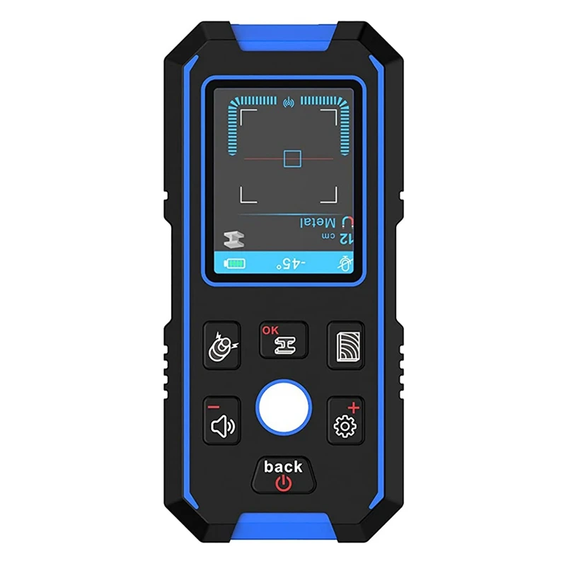 

Stud Finder For Walls, Rechargeable Stud Finder Wall Scanner Wall Metal Detector For Wood Magnetic AC Wire,Support Voice