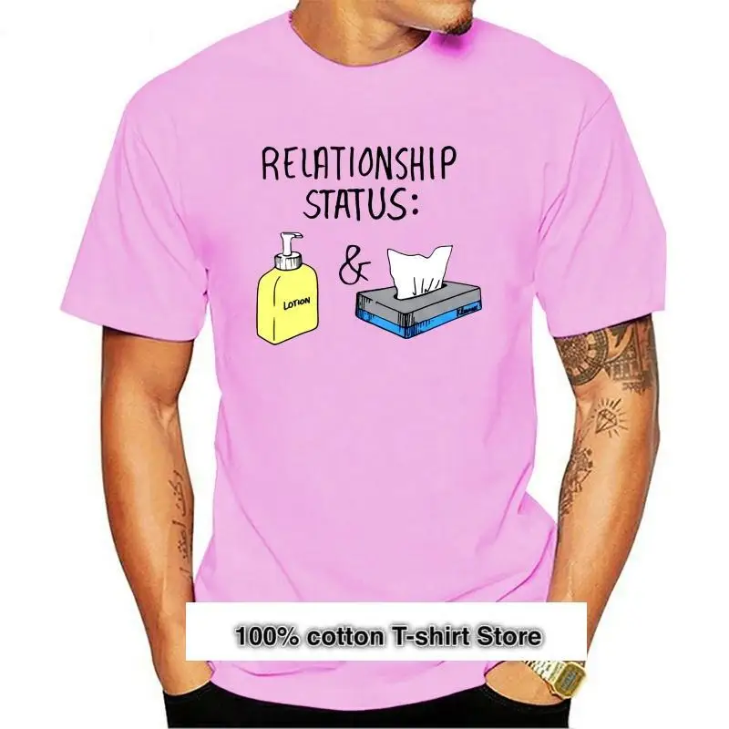 

Camiseta con eslogan de tisú + loción de Estado de Nueva Relación, divertida camiseta atrevida, regalo