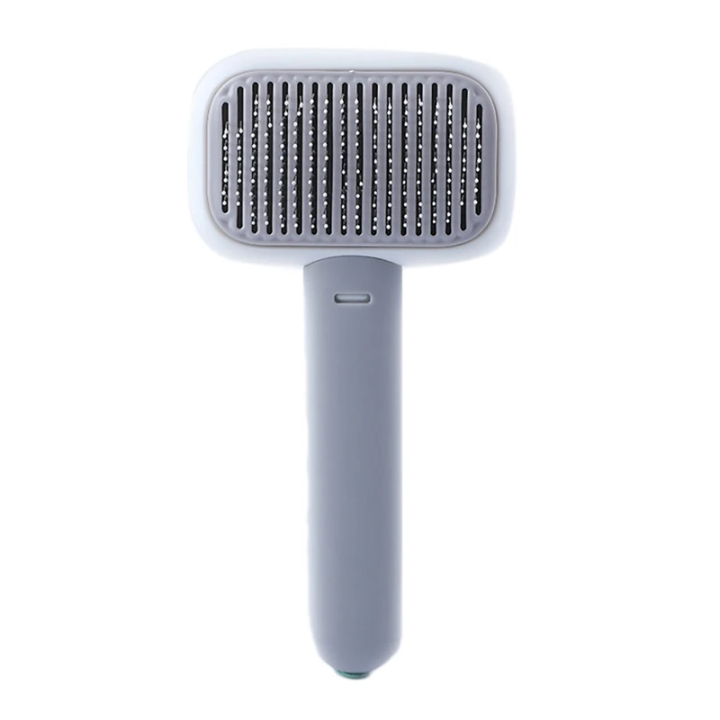 

Расческа для домашних питомцев, массажная расческа из нержавеющей стали для собак и кошек, универсальная расческа для удаления шерсти