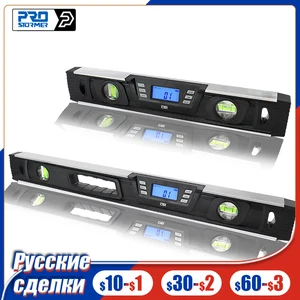 Уровень PROSTORMER электронный, 4060 см, с ЖК-дисплеем и магнитами