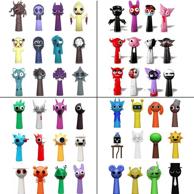 Фигурки Sprunki 12 шт.