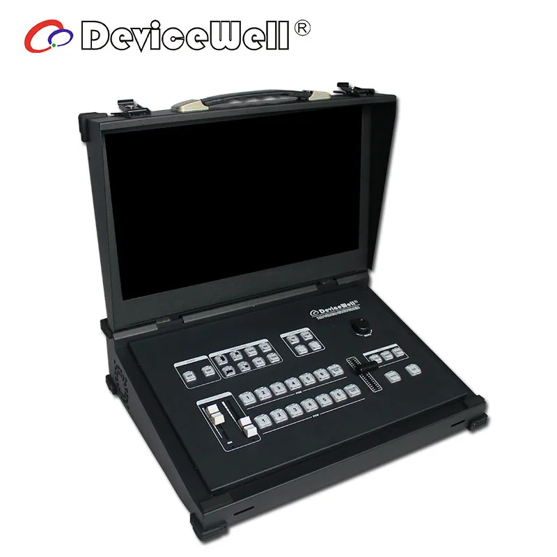 6-канальный HD-видеопереключатель DeviceWell HDS9106 4-канальный широковещательный SDI