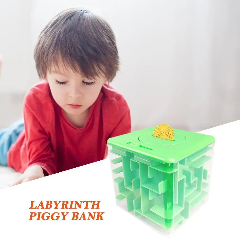 

Умная развивающая игрушка-лабиринт, 8x8x8 см