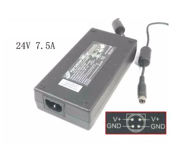 FSP Group Inc Φ 24V 7.5A 4-контактный разъем Din адаптер питания IEC C14