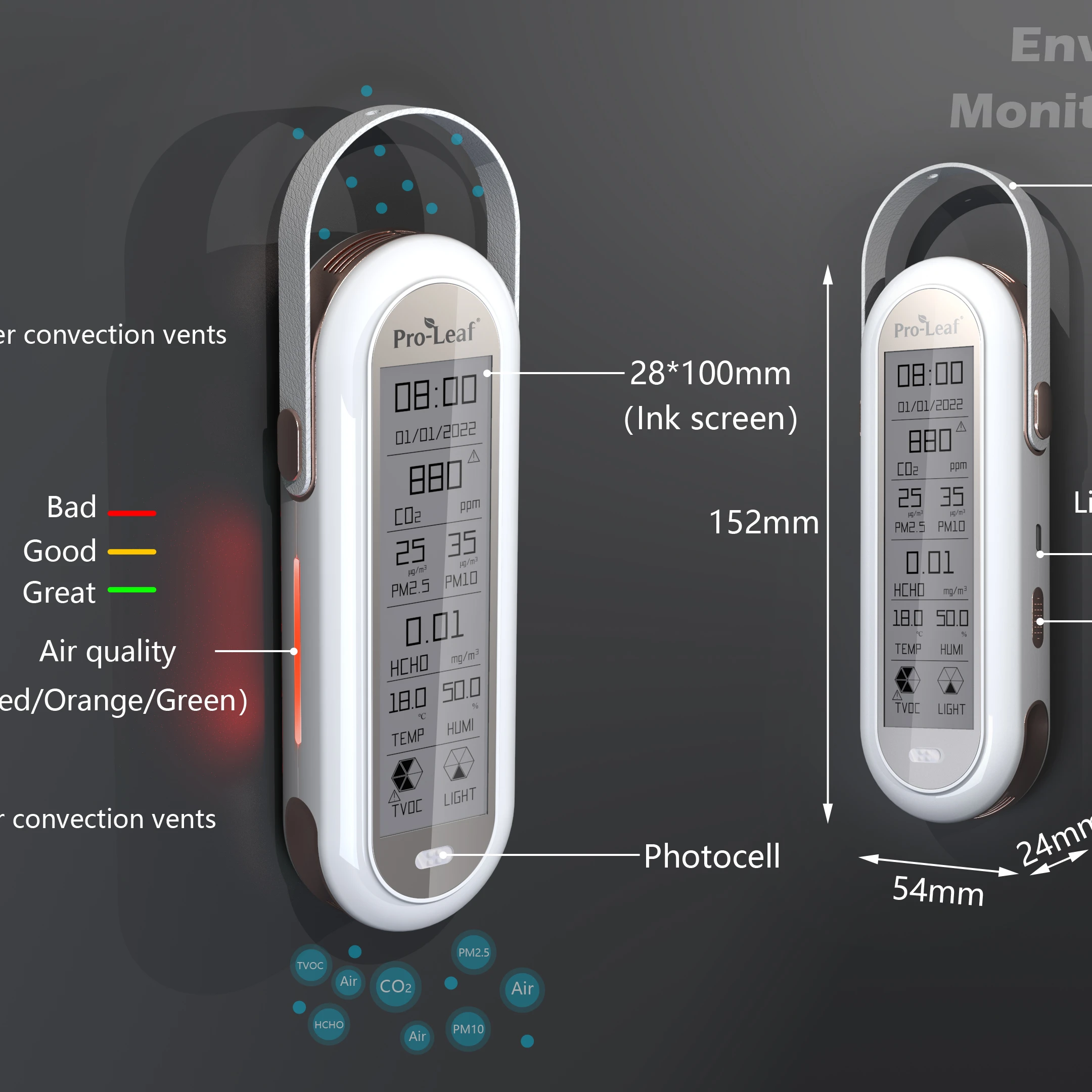 

shipping container farm Agricultural Science environmental quality monitoring device(indoor)