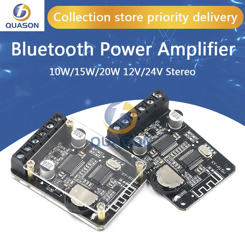 10 Вт/15 Вт/20 Вт Bluetooth 5,0 стерео 30 Вт + 30 Вт аудио цифровой усилитель высокой мощности Плата усилителя мощности XY-P15W/40 Вт