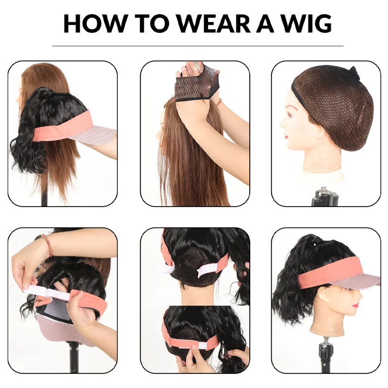 Синтетический натуральный вьющийся удлинитель для хвоста парик прямой