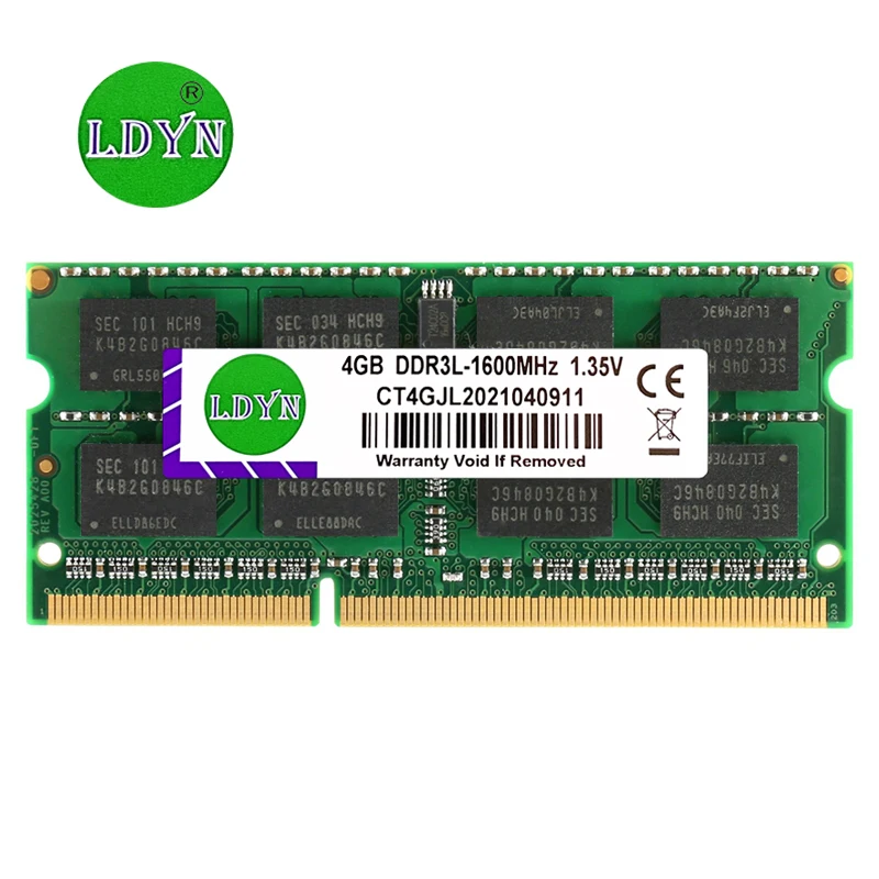 DDR3L RAM 2ГБ 4ГБ 8ГБ 1333МГц 1600МГц 1866МГц Память для ноутбука PC3-12800S Модуль памяти для компьютера SODIMM PC3-10600 Ноутбук DDR3.