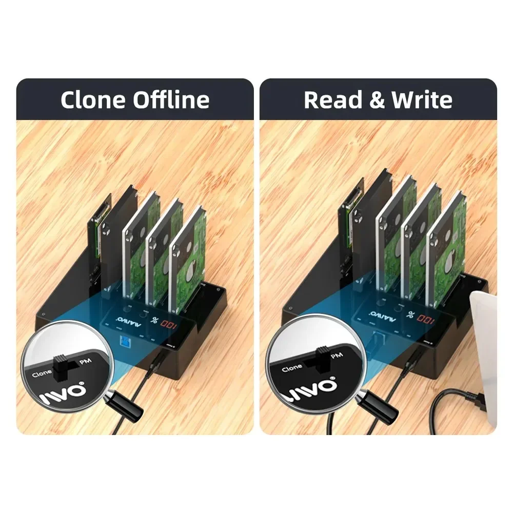 Док-станция для жестких дисков MAIWO 2 5 дюйма SATA Usb 3 0