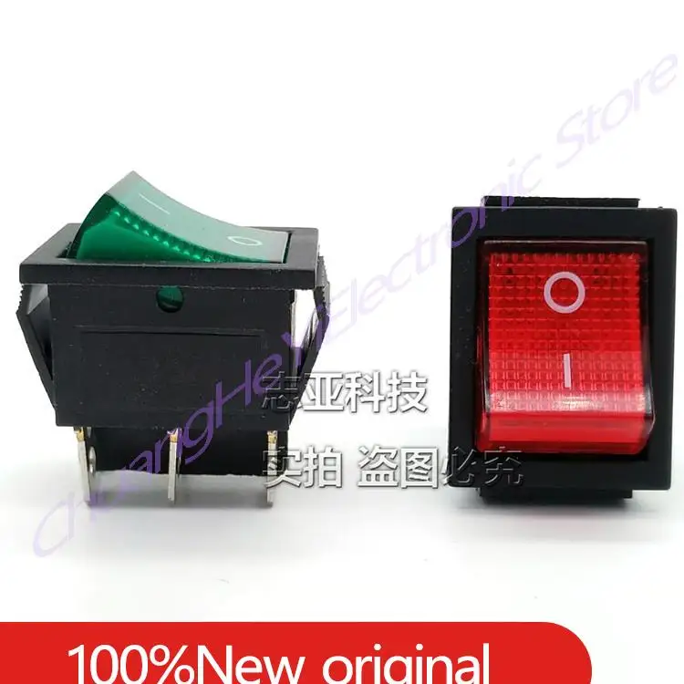 Прямые продажи с завода 6-контактный переключатель лодочного типа KCD4 красным и