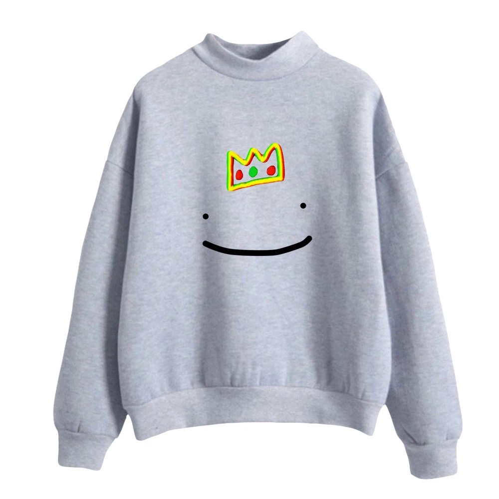 

Новый стиль женский спортивный костюм унисекс свитшот с высоким воротником мужская верхняя одежда Harajuku уличная одежда 2021 мечтательная фот...