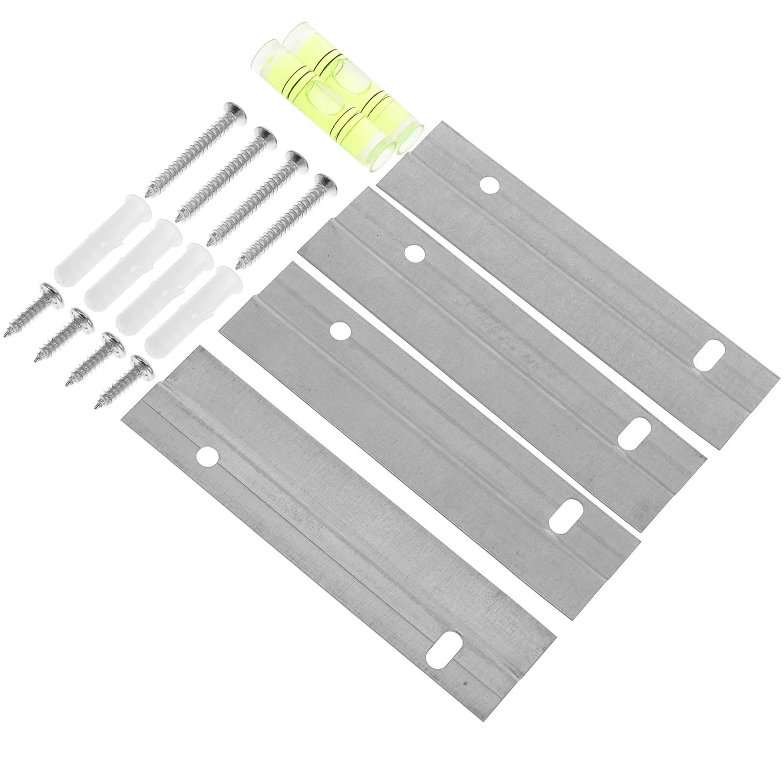 2 Sets Wall Hanging Mirror Brackets Kit Headboard Mounting Picture Frame Z Clips Heavy Duty Hangers Heart-shaped