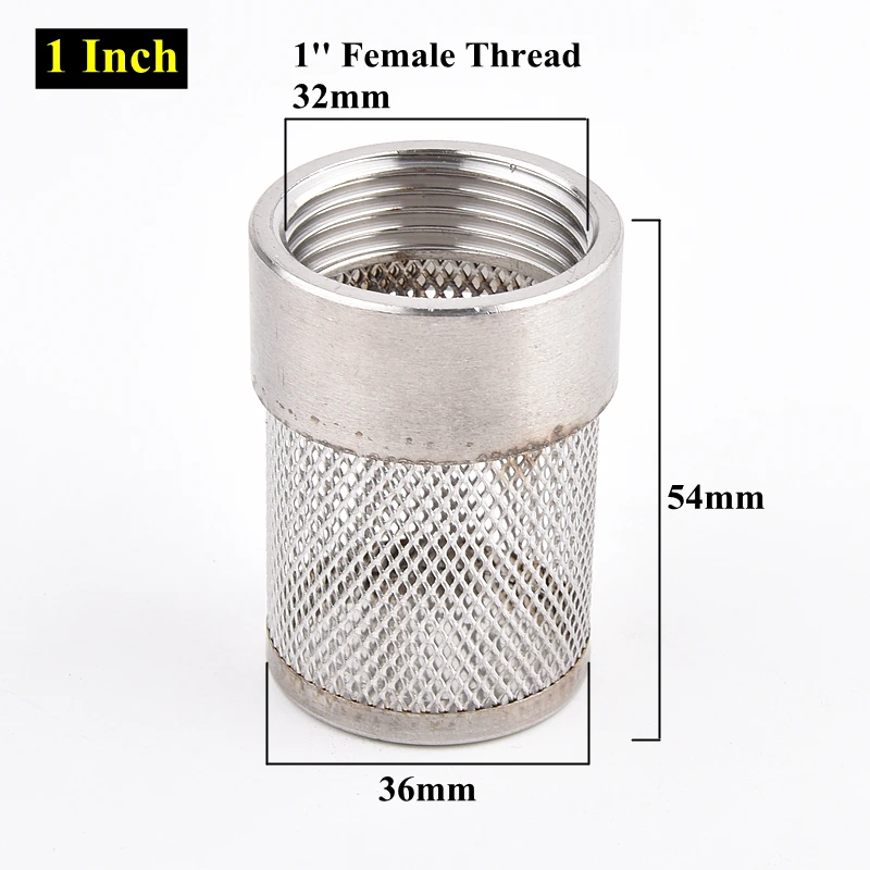 

Сетчатый фильтр SgooHan из нержавеющей стали для аквариума и полива