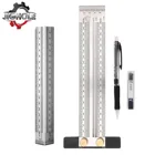 Точная маркировка, Т-образная линейка из нержавеющей стали, линейка для отверстий для деревообработки, маркировка, чернильная линия, Плотницкий квадратный измерительный инструмент