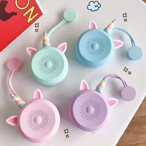 

Unicorn cartoon bluetooth speaker wireless portable mini mobile phone hands-free bluetooth speaker Christmas gift