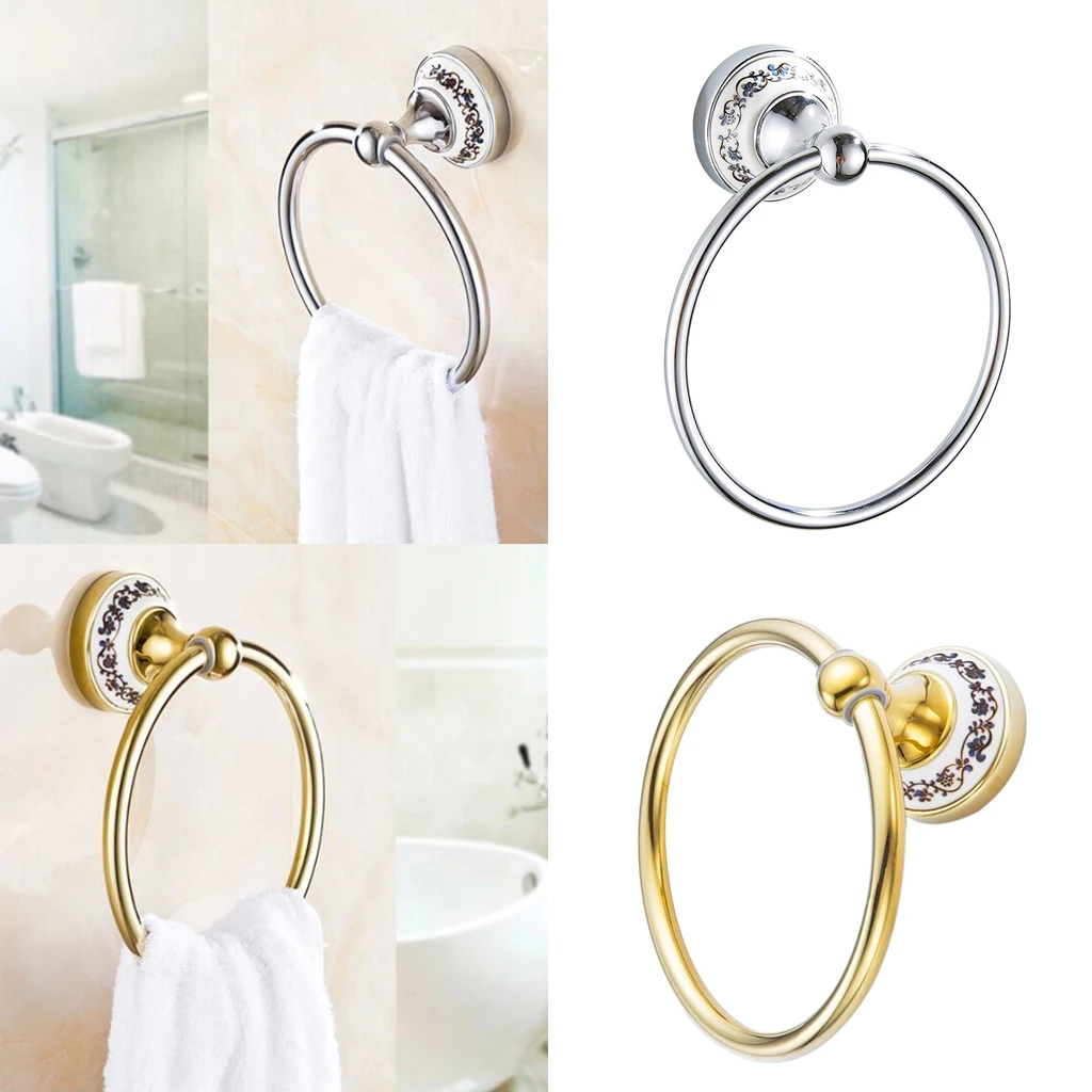 

Stainless Steel Towel Holder Hand Towel Bathroom Kitchen Towel