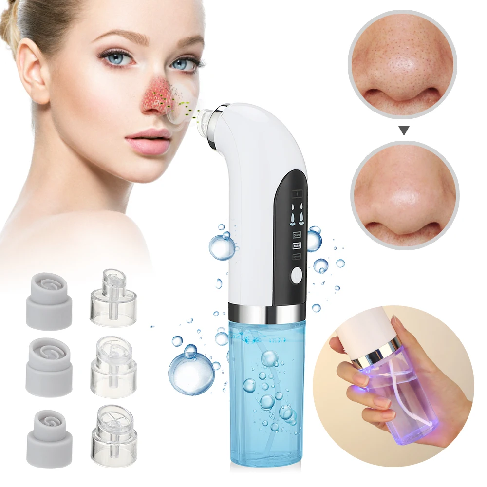 

Face Care Blackhead Remover Vacuum Face Deep Pore Nose Cleaner Suction Black Dots Skin Care Beauty Products Facial Cleaning Tool