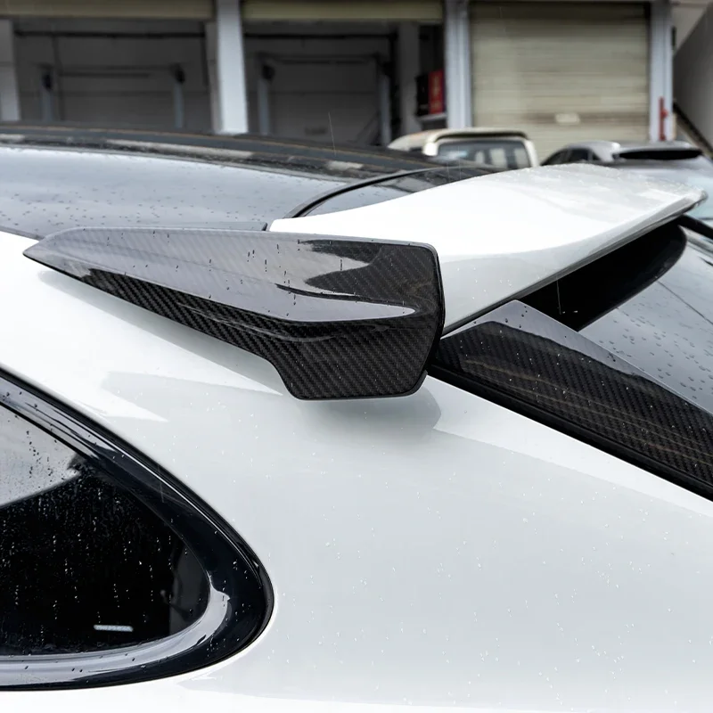 Сухой спойлер TKT из углеродного волокна на крышу задний багажник хвостовой крыло