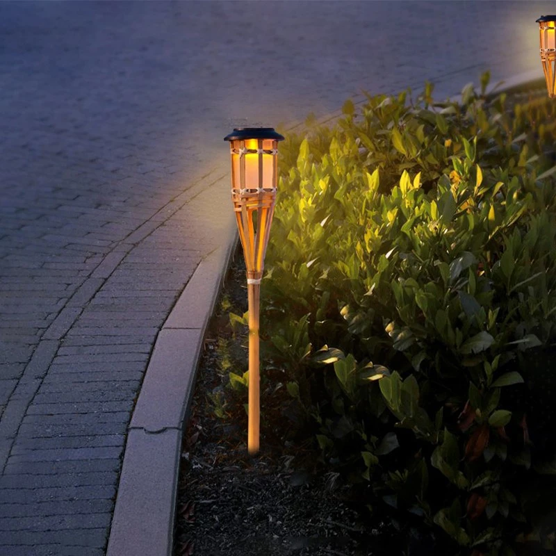 

Декоративный теплый садовый однотонный продукт, качественная водонепроницаемая лампа на солнечной батарее для домашнего сада, газона, дизайнерские светильники для лужайки с танцующим пламенем