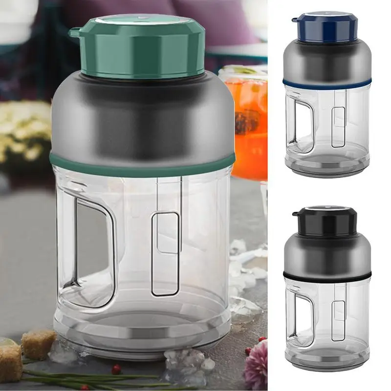 Portable juicer Cup 1.5L Rechargeable With Ultra-Sharp Eight Blades Personal Blender Juicer For Travel Gym Office Outdoor
