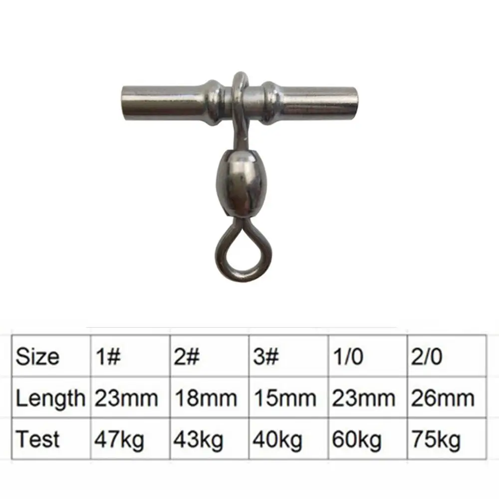 10 шт./набор рыболовные Вертлюги с тройным соединением