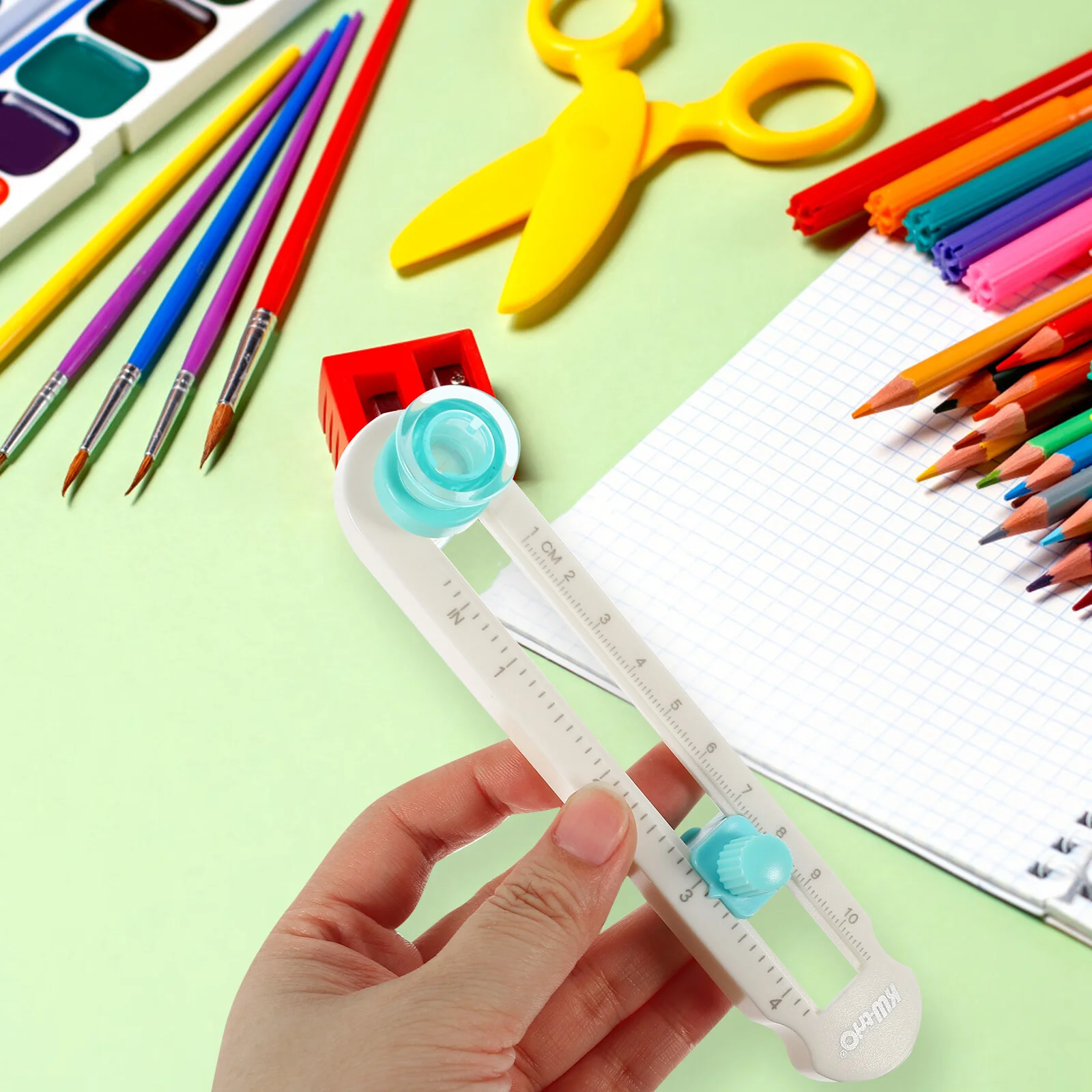 

Scrapbook Tools Card DIY Paper Cutting Circle Machine Circular Crafts Pp Rotary Student Use