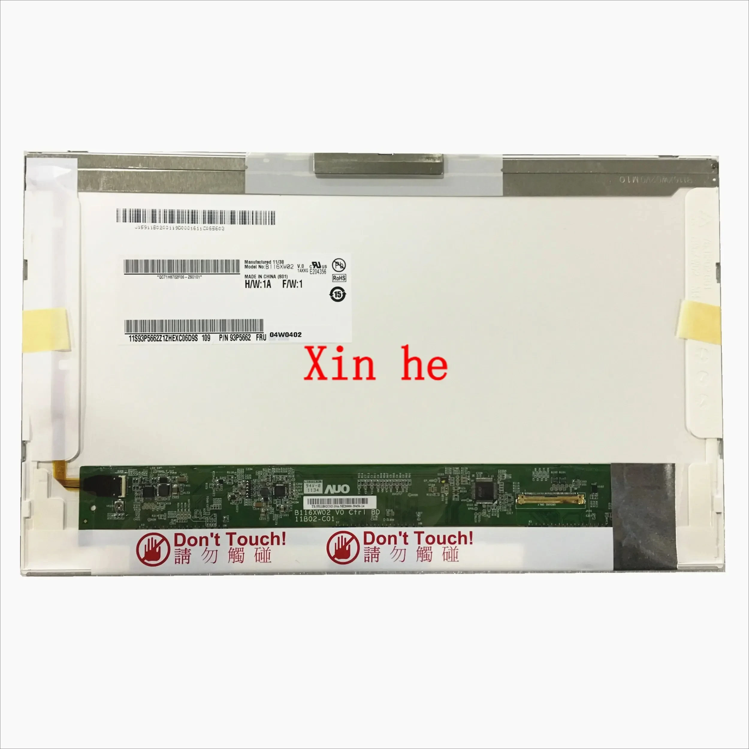 B116XW02 V.0 LTN116AT01 CLAA116WA0A LP116WH1-TLN1 TLP1 11 6-дюймовый ЖК-экран для ноутбука