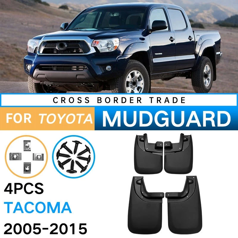 

Брызговики автомобильные для Toyota Tacoma 2005-2015, брызговик, брызговик, щитка, брызговик, Аксессуары для автомобилей