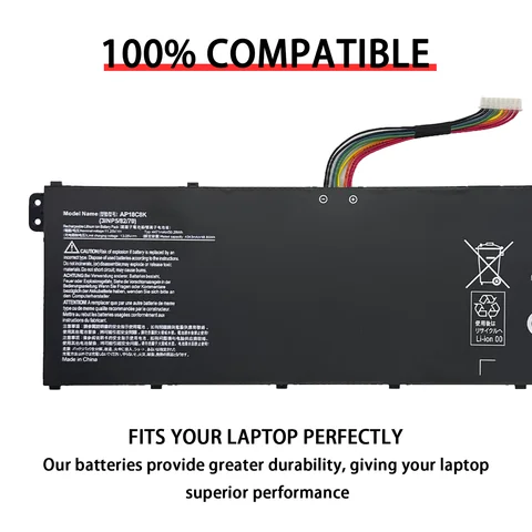 AP18C8K Аккумулятор для ноутбука Acer Aspire SF314-32 SF314-42 A315-58G A514-52 N19C4 N20C5 N18Q13 S50-53 EX-214 EX214-52