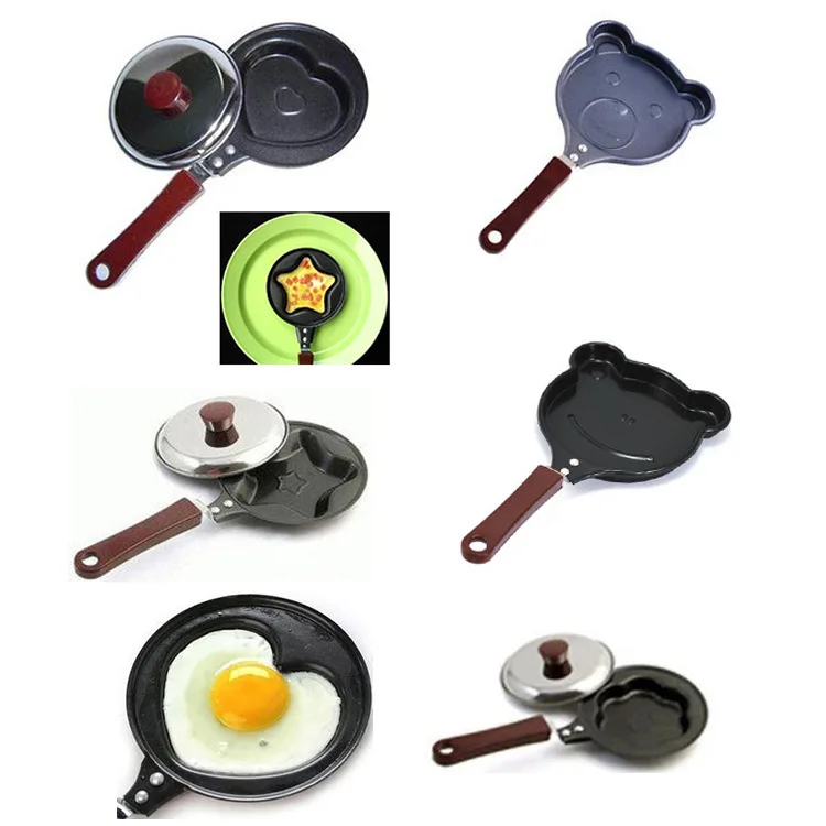 

Kitchen Mini Non-stick Pan Egg Mold Pan Flip Cm Breakfast Maker Pancake Pan Egg Frying Pot Mold Frying Tools Frying Omelette 12