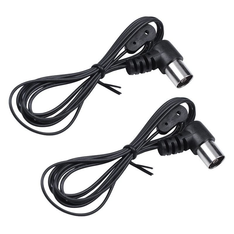 Fm Dipole Antenna 75 Ohm Pal Connector Radio Stereo Indoor For Home Theater Receiver Am/fm Antennas