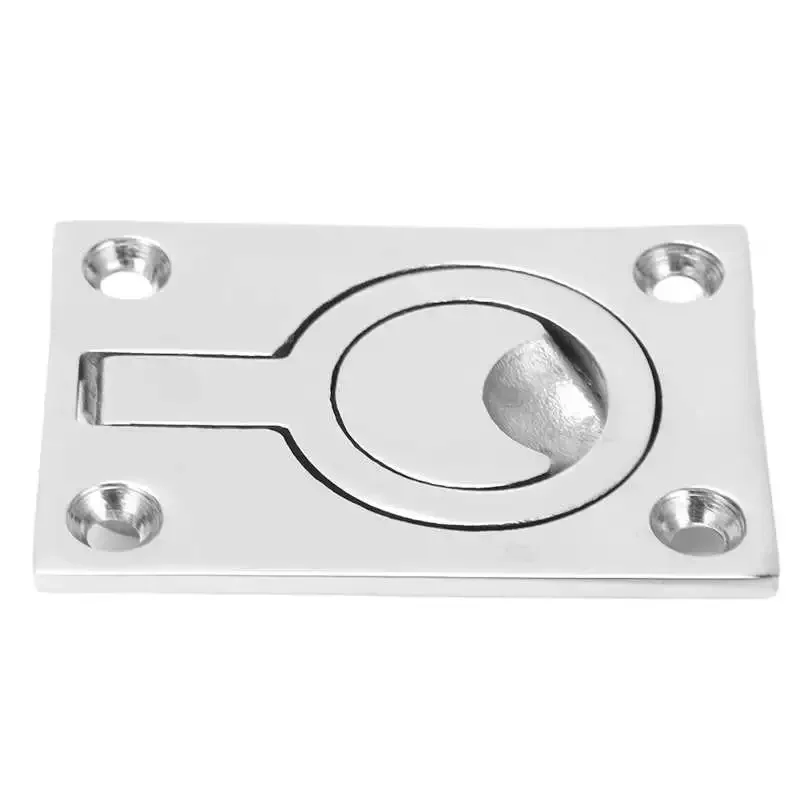 

Deck Lifting Ring Silver Hatch Pull Handle for Kayak for Yacht