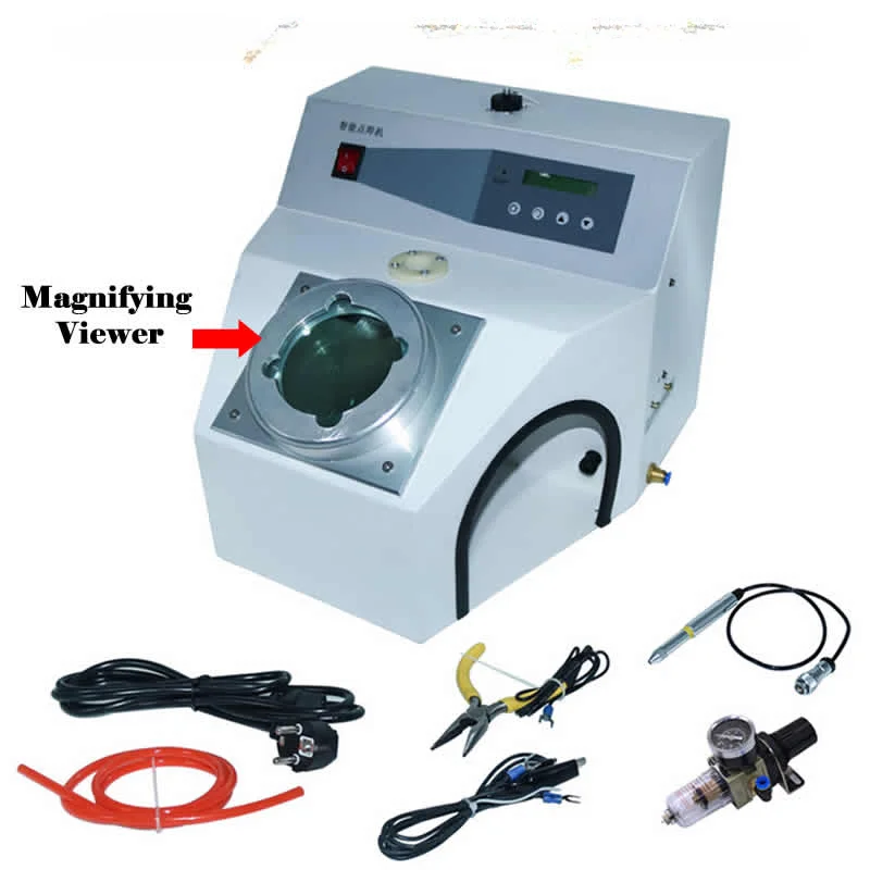 

Jewelry Spot Welding Machine 2 in 1 Pulse Sparkle Spot Gold And Silver Micro laser Soldering for Gold Silver Chain Ring Tools