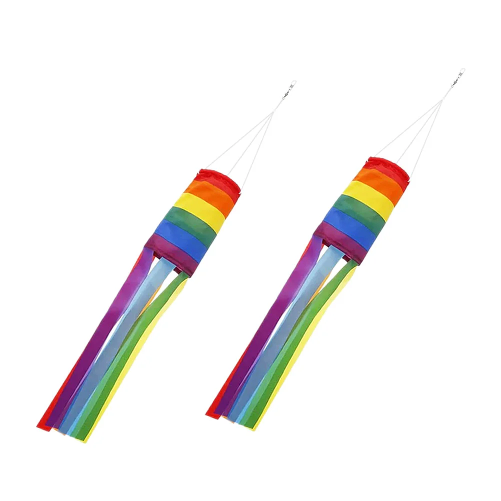 

2Pcs Unique Interesting Stylish Chic Wind Socks for Yard Lawn Decors Garden Wind Flags for Outdoor Garden Decor Home