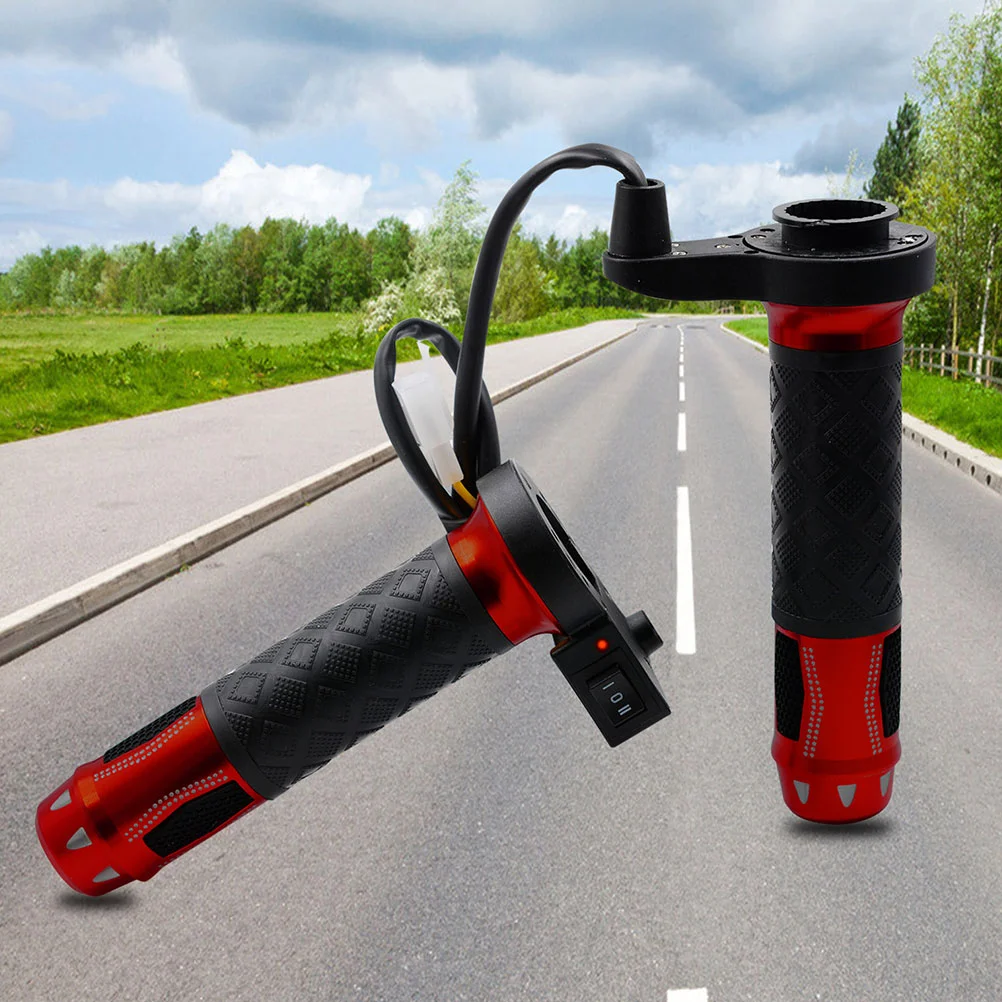 

1 Pair 12V Motorcycle Handlebar Electric Hot Heated Grip Handlebar Winter Warmer