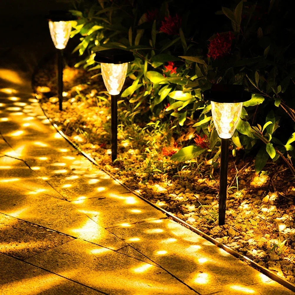 

Уличная лампа на солнечной батарее для газона, водонепроницаемый декоративный светильник с основанием для сада, дорожек, двора, внутреннего дворика