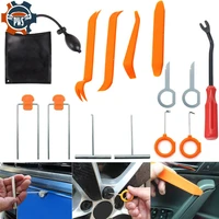 14pcs car audio disassembly tools door clip panel trim removal tools kit car interior plastic disassembly seesaw prying tool