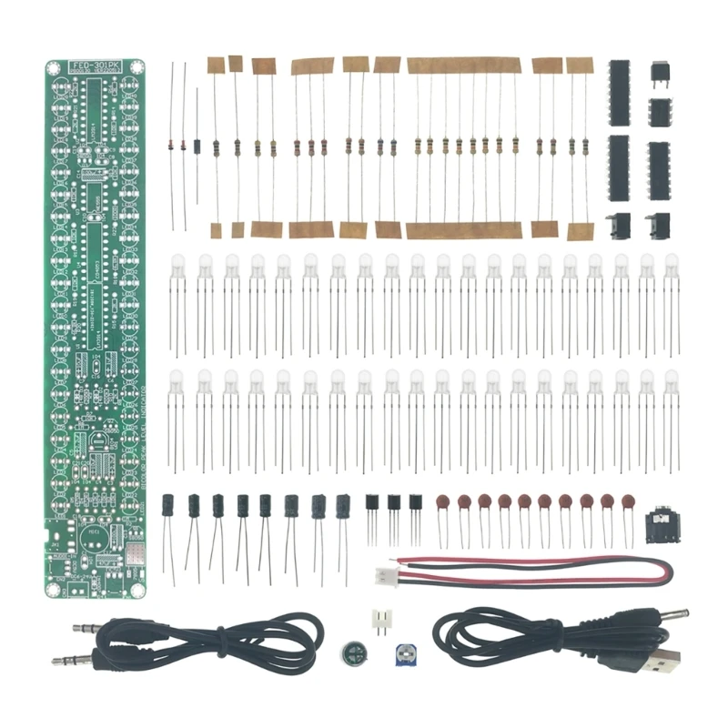 

LED Level Indicator Diy Kit Electronic Sound Spectrum Analyzer Level