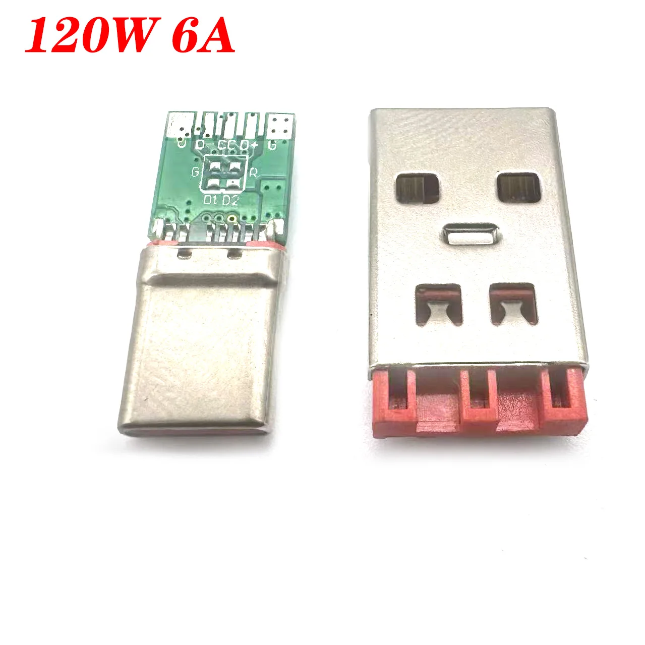 Разъем USB Type-C LAJQTAO 120 Вт/6 А