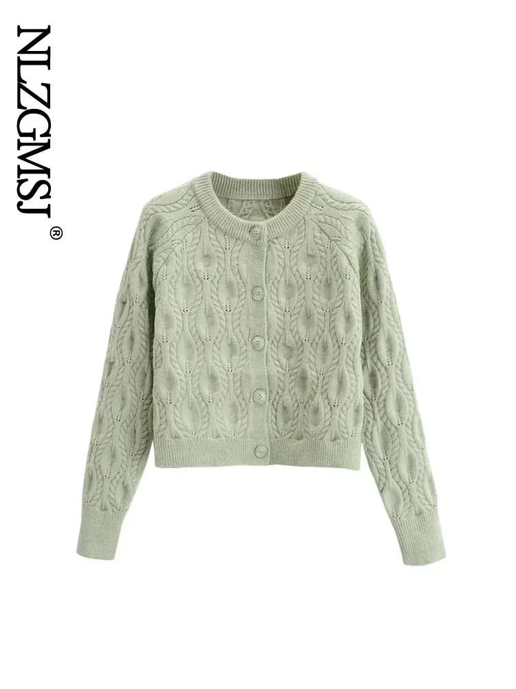 

Nlzgmsj 2022 Women Warm Long Sleeve Autumn Winter Sweater and Cardigans Knitted Tops Long Sleeve sweet Cardigan