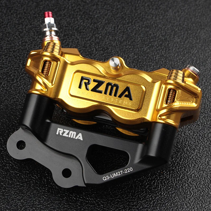 

Motorcycle 82mm Radial four piston brake calipers pump RPM 200mm 220mm For Disc Modified Electric Motor turtle king Scooter