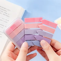 125 sheets sticky notes index flags novelty candy color memo pad tab strip key points label bookmark office supplies stationery