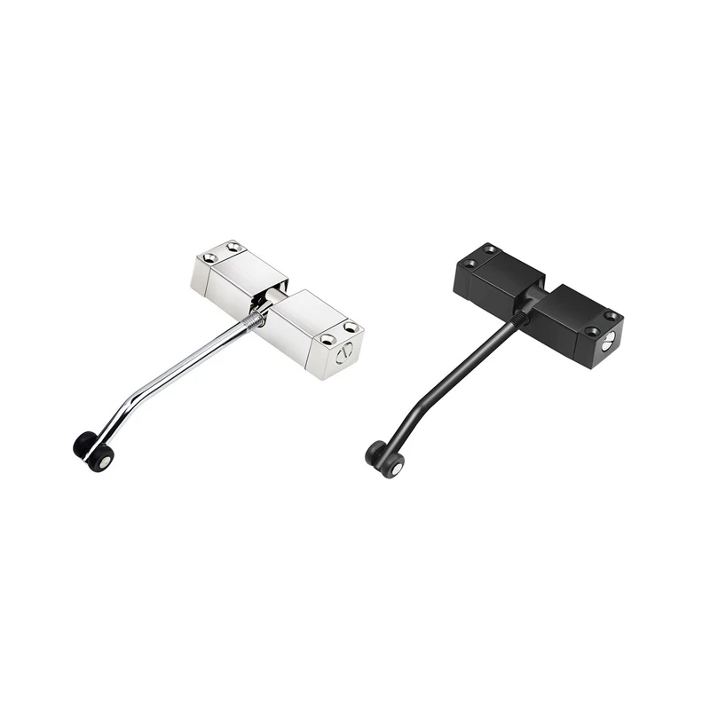 

1 Adjustable Door Closers Home Light Spring Buffer Automatic Door Closers 160Mm