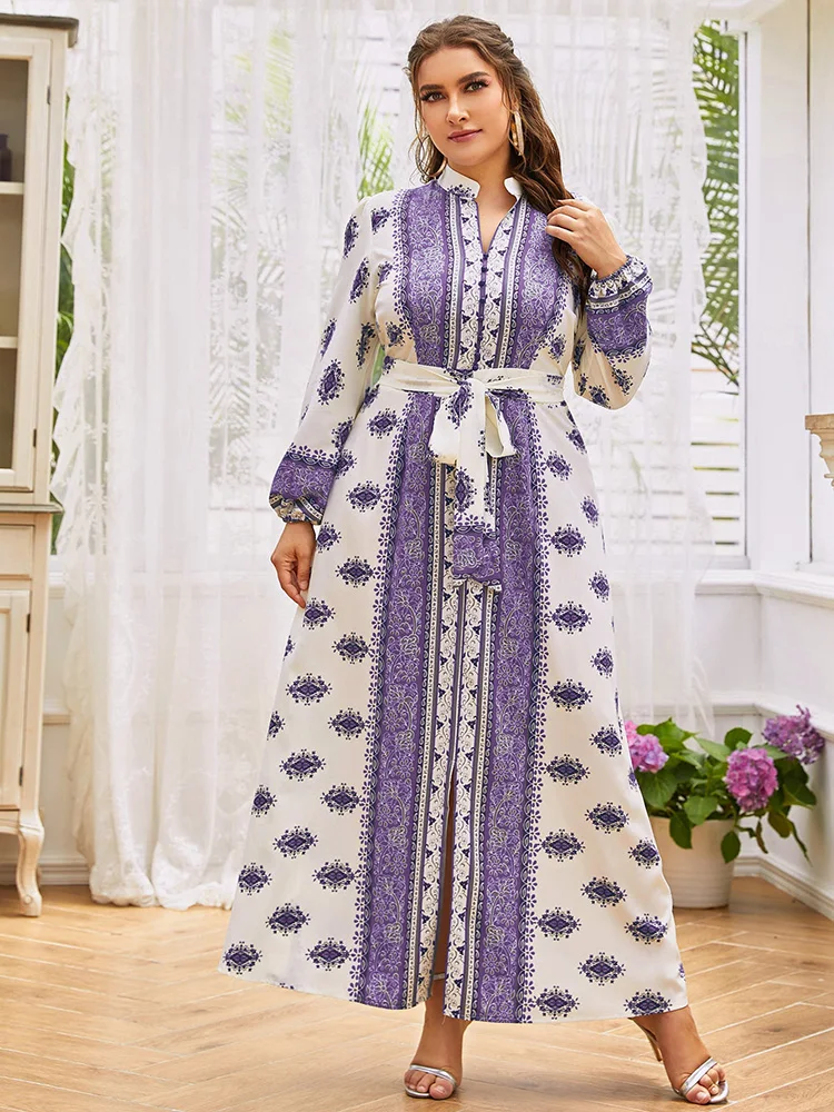 

TOLEEN Clearance Price Women Plus Size Large Maxi Dress 2022 Long Sleeve Chic Elegant Muslim Party Evening Wedding Robe Clothing